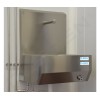 MUNDI Stainless steel hand washbasin (1 tap)